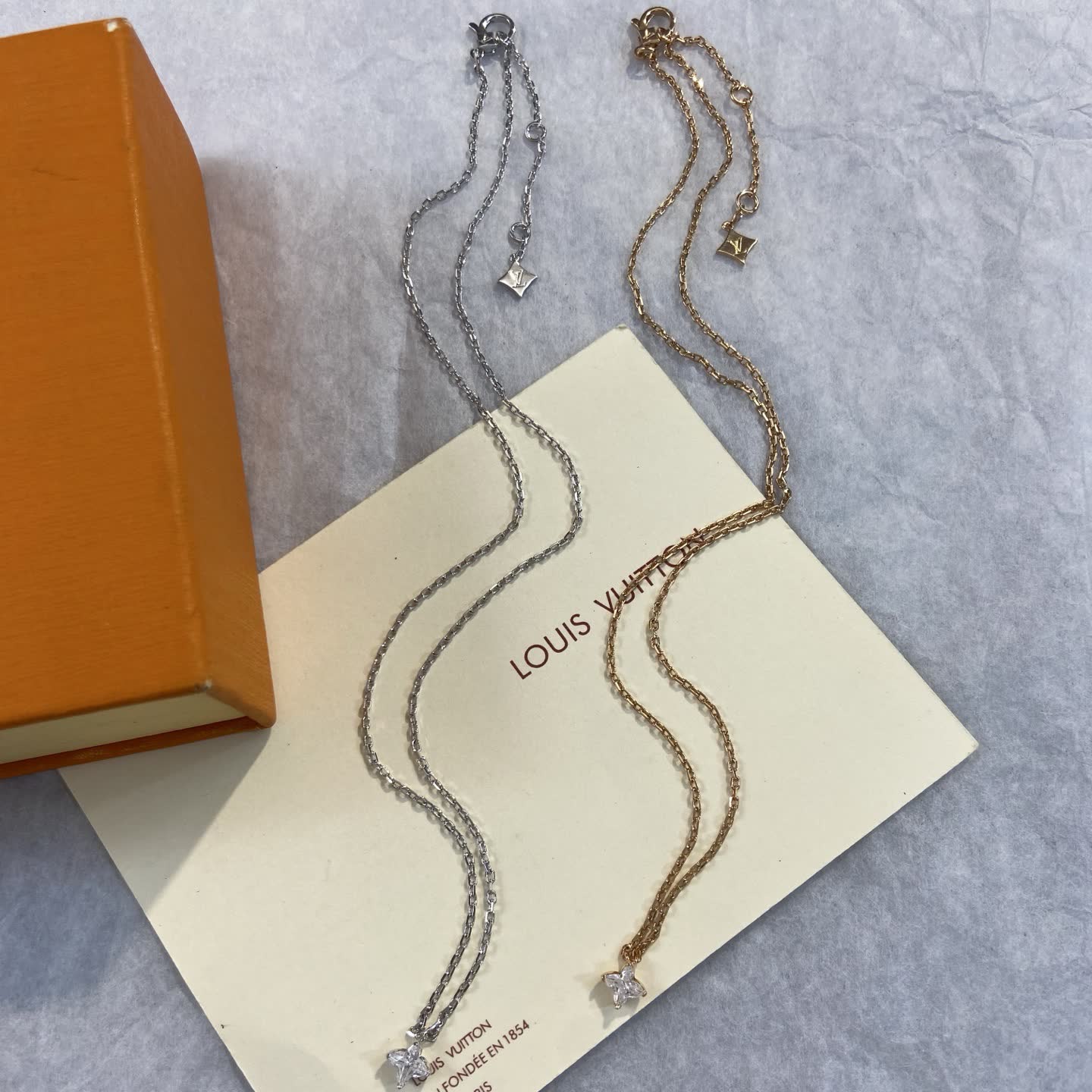 Louis Vuitton Diamond Star Necklace-LX1256 Louis Vuitton Diamond Star Necklace-LX1256
